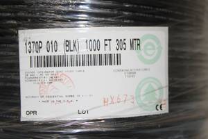 lot 56 image: 1,000 Spool  Reel of New Belden 75 Ohm Pro Audiovisual SDI Serial Digital Coaxial Cable