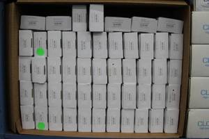 lot 102 image: HUGE 8 Shelf Lot of Miscellaneous ClockAudio Clock Pro Audio Items & Accessories