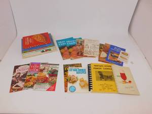 lot 18 image: Vintage Cookbooks