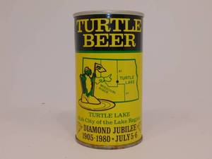 lot 24 image: Turtle Beer Can