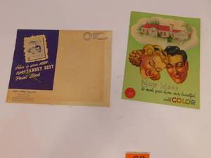 lot 62 image: New Vintage 1948 Janney Best Paint Book