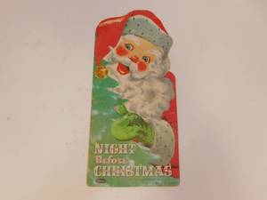 lot 65 image: Vintage Night Before Christmas Book