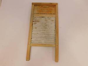 lot 95 image: Vintage Washboard