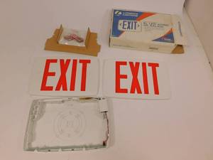 lot 97 image: Exit Sign