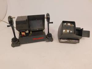 lot 114 image: Antique Mansfield 8mm Editor 650  View Master Pana-Vue