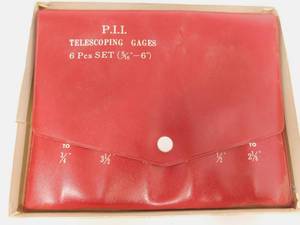 lot 138 image: P.I.I. Telescoping Gages 6 Piece Set