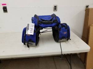 Cortech Series 3-Piece Motorcycle Saddlebags & Tail Bag