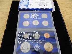 lot 30 image: Proof Set 2003 Quarters