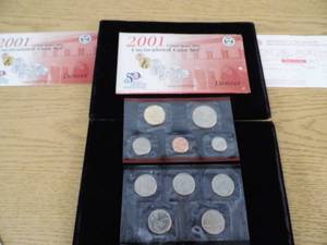lot 54 image: Uncirculated Coin Set 2001 D