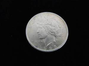 lot 67 image: 1923 Peace Dollar