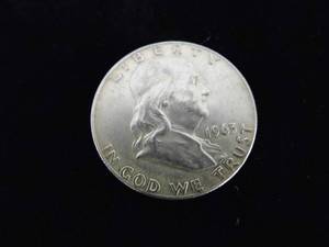 lot 74 image: 1963 D Franklin Half Dollar