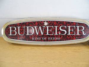 lot 66 image: Busweiser Lit Sign