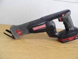 lot 94 image: Craftsman Ion Recipricating Saw