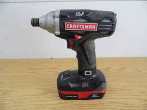 lot 98 image: Craftsman Ion Impact Driver
