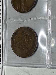 lot 10 image: Lot Of (6) Error Lincoln Cents