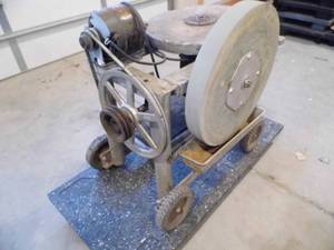 lot 29 image: Grinding Wheel w Extra Wheel
