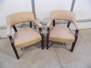 lot 70 image: Lot of 2 Occasional Chairs