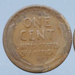 lot 6 image: 1912-D and 1912-S Lincoln Cents