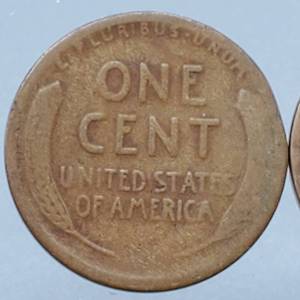 lot 7 image: 1913-D and 1913-S Lincoln Cents