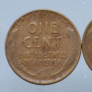 lot 17 image: 1929-S and 1931-D Lincoln Cents