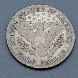 lot 22 image: 1898 Barber Half Dollar