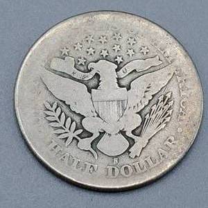 lot 27 image: 1899-S Barber Half Dollar