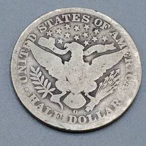 lot 29 image: 1900-O Barber Half Dollar