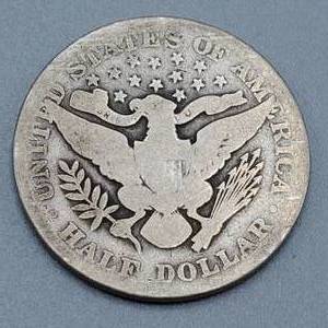 lot 30 image: 1901 Barber Half Dollar