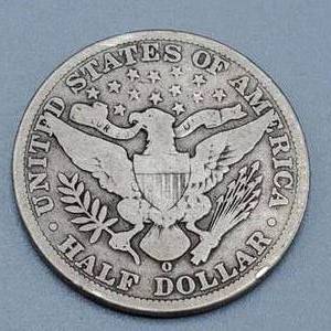 lot 31 image: 1901-O Barber Half Dollar