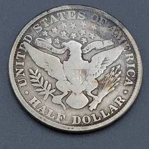 lot 32 image: 1902 Barber Half Dollar