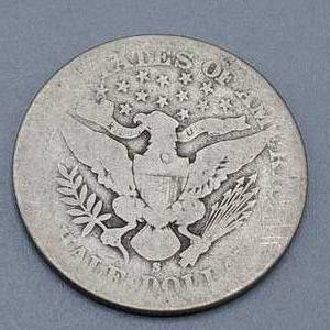 lot 34 image: 1902-S Barber Half Dollar