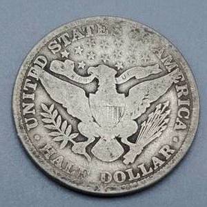 lot 47 image: 1909 Barber Half Dollar