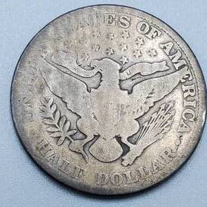 lot 50 image: 1910 Barber Half Dollar