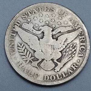 lot 52 image: 1911 Barber Half Dollar