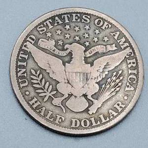 lot 58 image: 1913 Barber Half Dollar