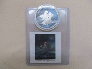 lot 82 image: commemorative .999 silver coin