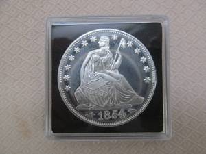 lot 98 image: commemorative .999 silver coin