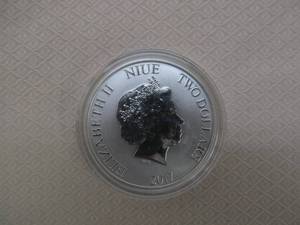 lot 99 image: commemorative .999 silver coin