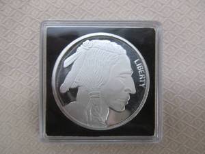 lot 115 image: commemorative .999 silver coin