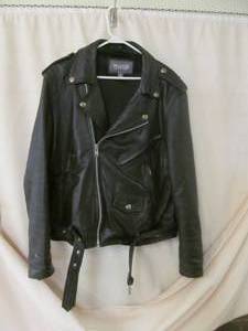 lot 206 image: leather jacket