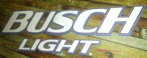lot 27 image: Busch Light 42 x 24 x 30 Table commercial grade, heavy base