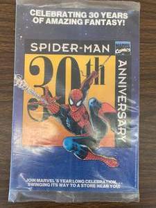 lot 16 image: Wizard Magazine No. 10 WYoungblood Card And Spidey Poster In Original Wrapper