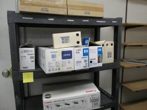 lot 118 image: Toner Cartridges Only Shelf Not In...