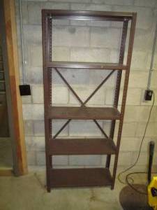 lot 137 image: Metal Shelving Unit...