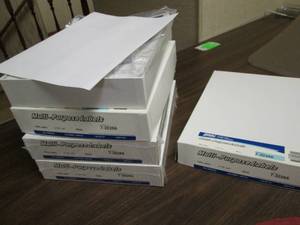 lot 198 image: Blank Multi-Purpose Labels (4 Boxes...