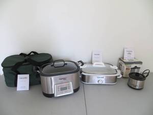 lot 60 image: Three Crock-Pot Products