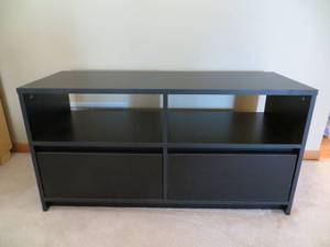 lot 76 image: Black Room Essentials TV Stand