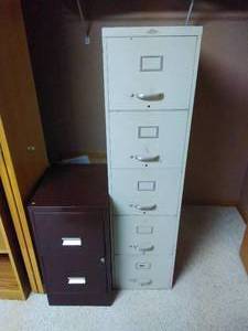 lot 119 image: Pair of File Cabinets
