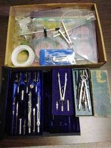 lot 121 image: Lot of Drafting Tools