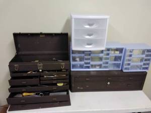 lot 164 image: Toolboxes and orginizers